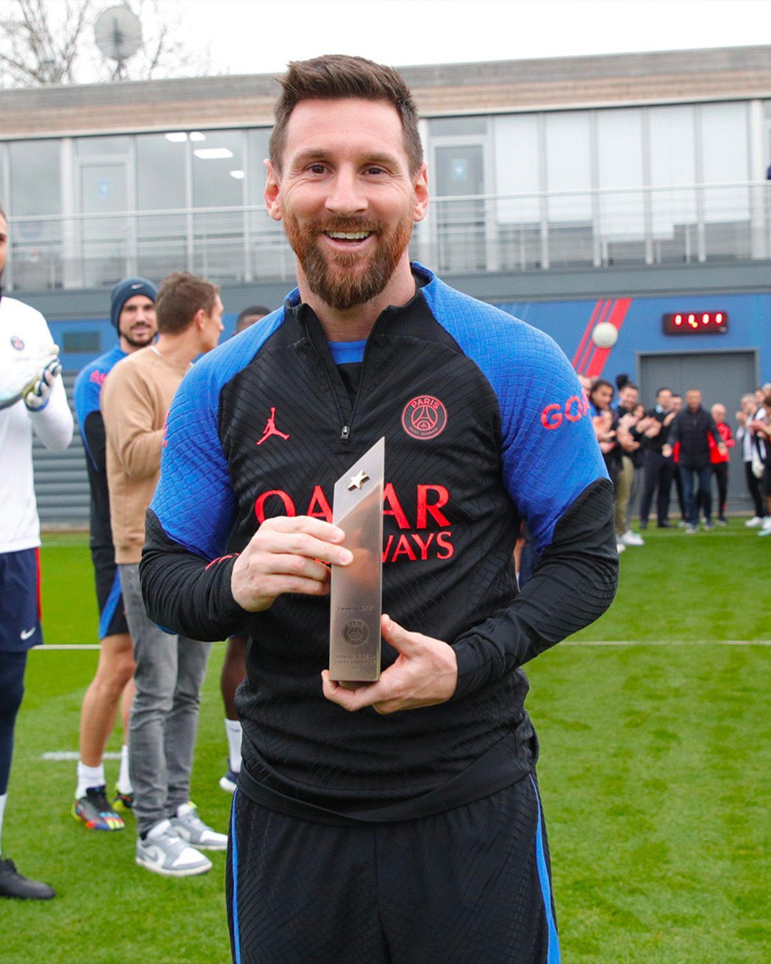 Lionel Messi Receives Team Welcome Back at PSG